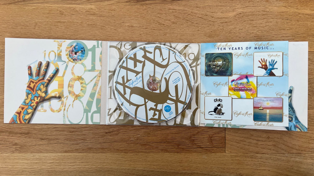 Divers - Café Del Mar Volume Diez / CD - 1. Espagne-Presse. 2003 - (M-/M-)