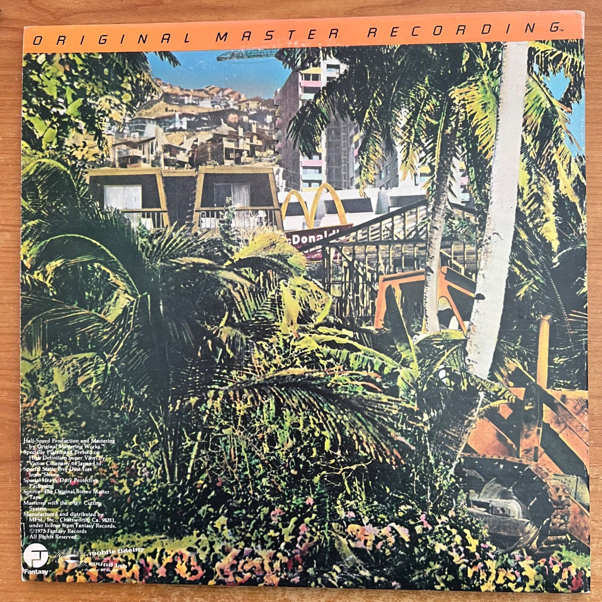 Country Joe McDonald - Paradise With An Ocean View / Audiophile MFSL 1981 - (M-/VG++)
