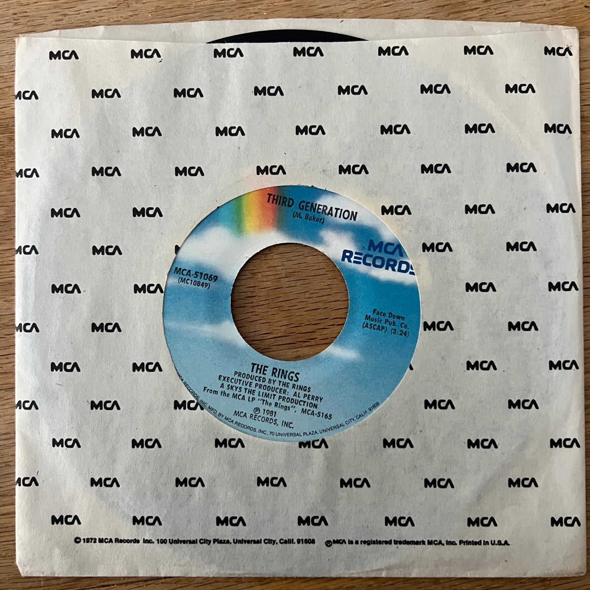 Rings - Let Me Go / 1. US-Press. 1981 - (M-/VG++)