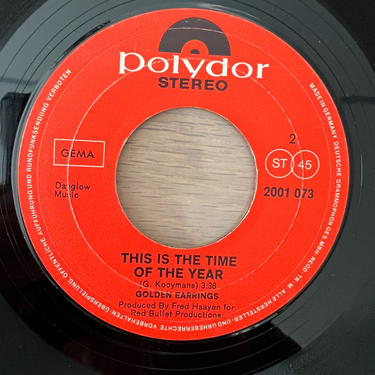 Golden Earring - Back Home / 1. D-Press. 1970 - (VG+/VG+)