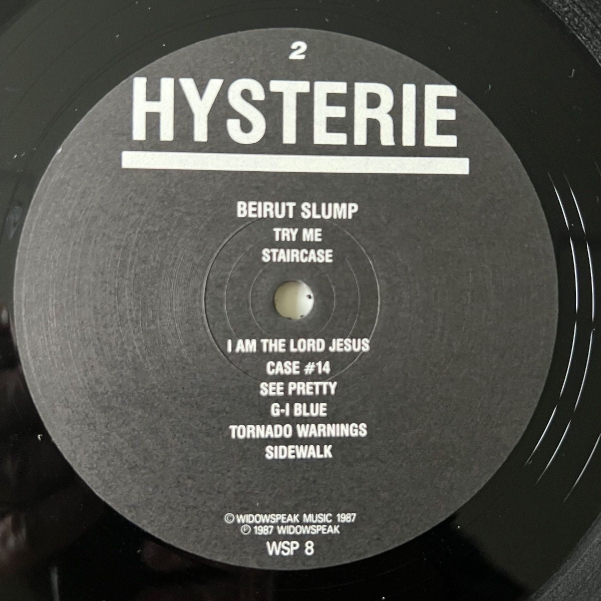 Lydia Lunch - Hysterie // 2 LP - 1. UK-Press. 1987 - (M-/M-)