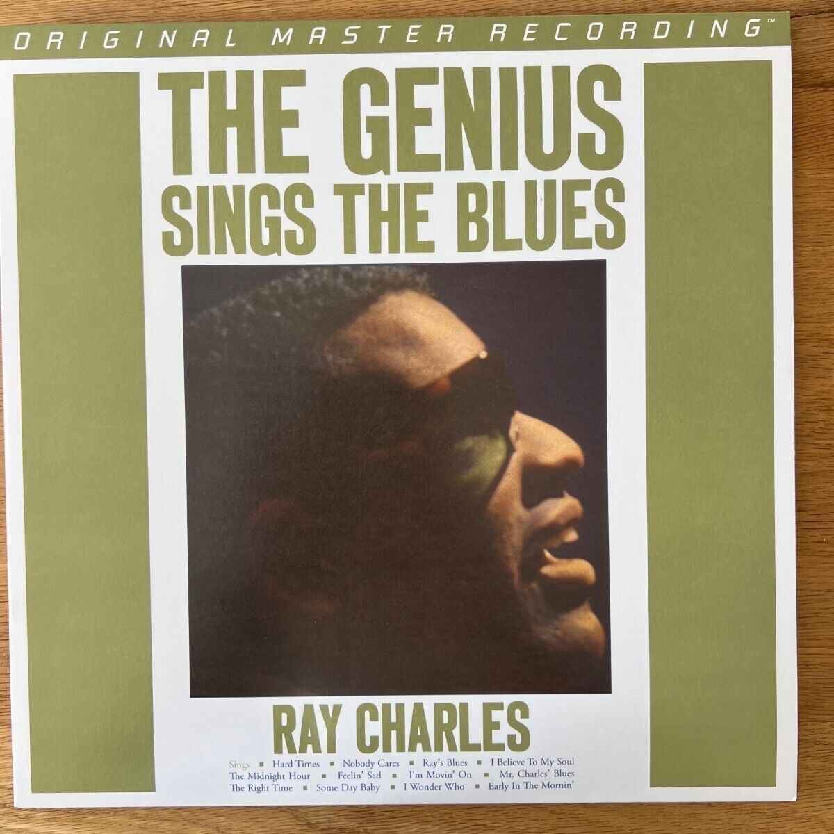 Ray Charles - The Genius Sings The Blues / Audiophile MFSL 2010 - (Mint / Mint)