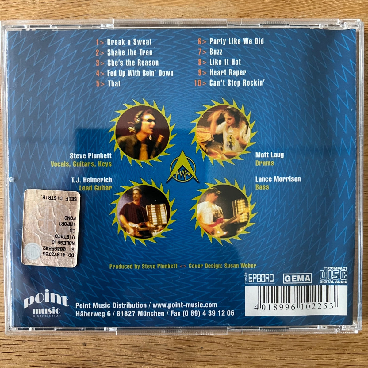 Autograph - Buzz / CD - 1. D-Press. 2003 - (M-/M-)