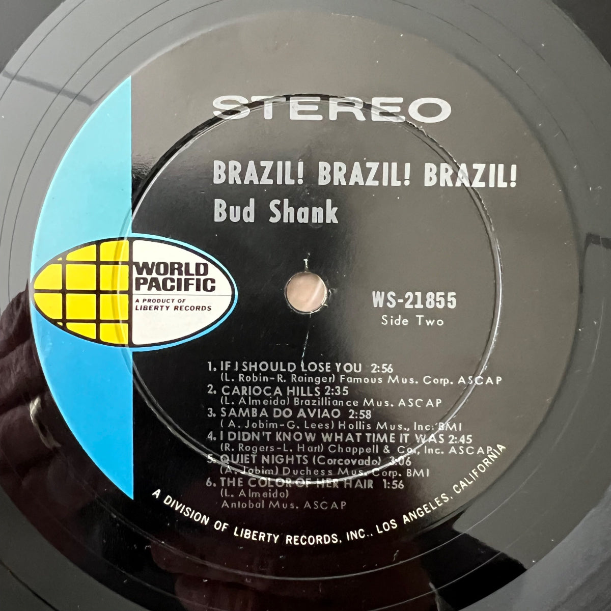 Bud Shank - Brazil! Brazil! Brazil! / 1. US-Press. 1966 - (M-/VG+)