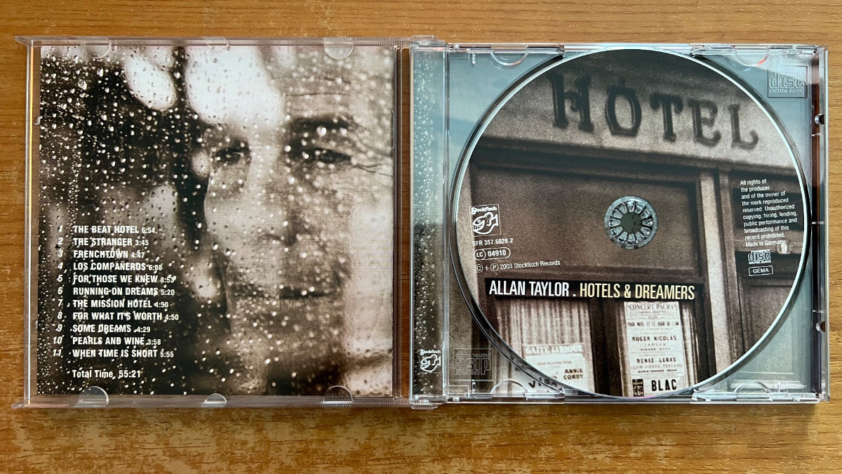 Allan Taylor - Hotels & Dreamers / CD - 1. D-Press. 2003 - (M-/M-)