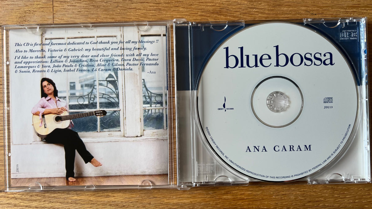 Ana Caram - Blue Bossa / CD - 1. US-Press. 2001 - (M-/M-)