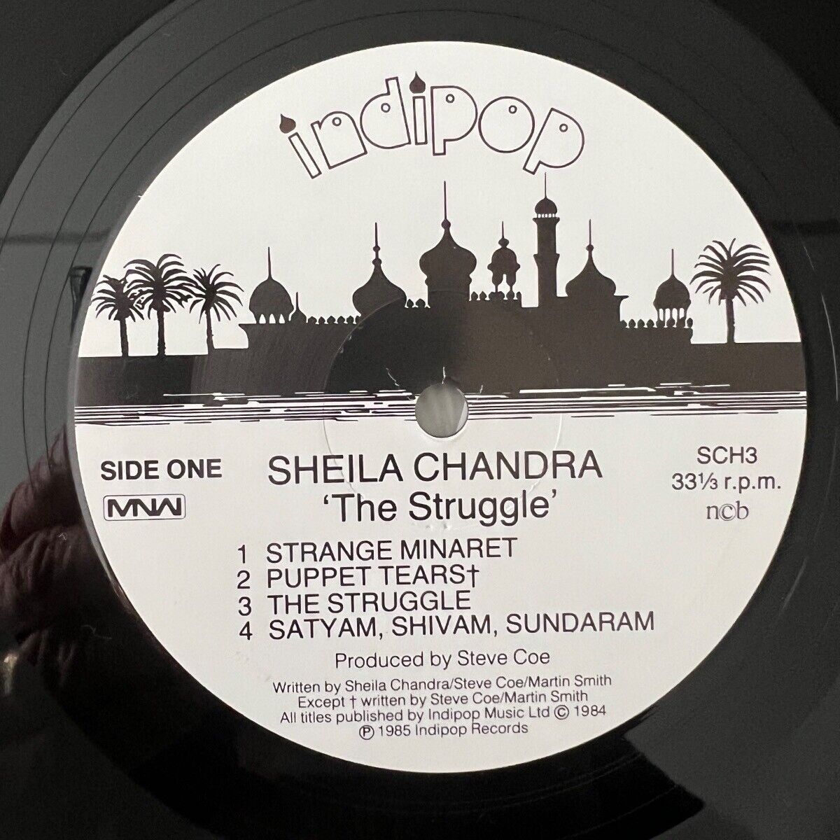 Sheila Chandra - The Struggle / 1. UK Press. 1985 - (M-/VG++)