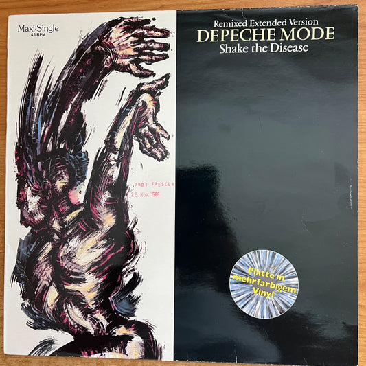 Depeche Mode - Shake The Disease (Remixed Ext. Vers.) / 1. D-Press. 1985 - (M-/VG+)