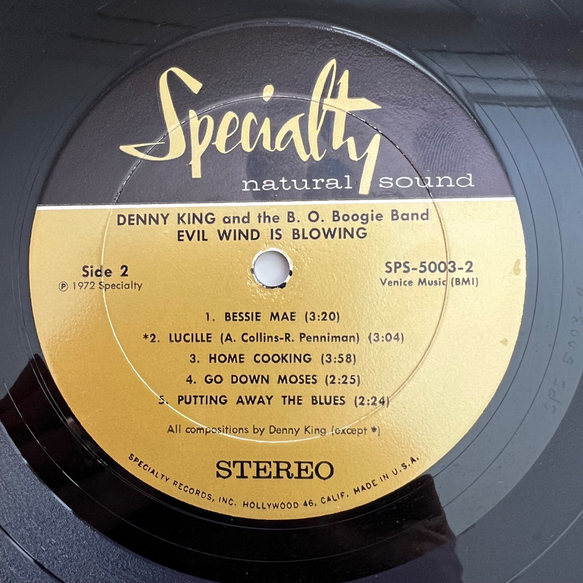 Denny King - Evil Wind Is Blowing / 1. US-Press. 1972 - (M-/VG+)
