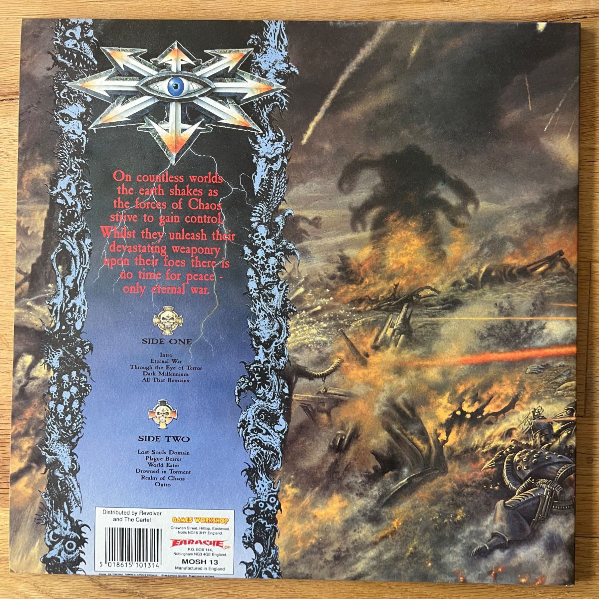 Bolt Thrower - Royaume du Chaos / 1re édition britannique. 1989 - (M-/M-)