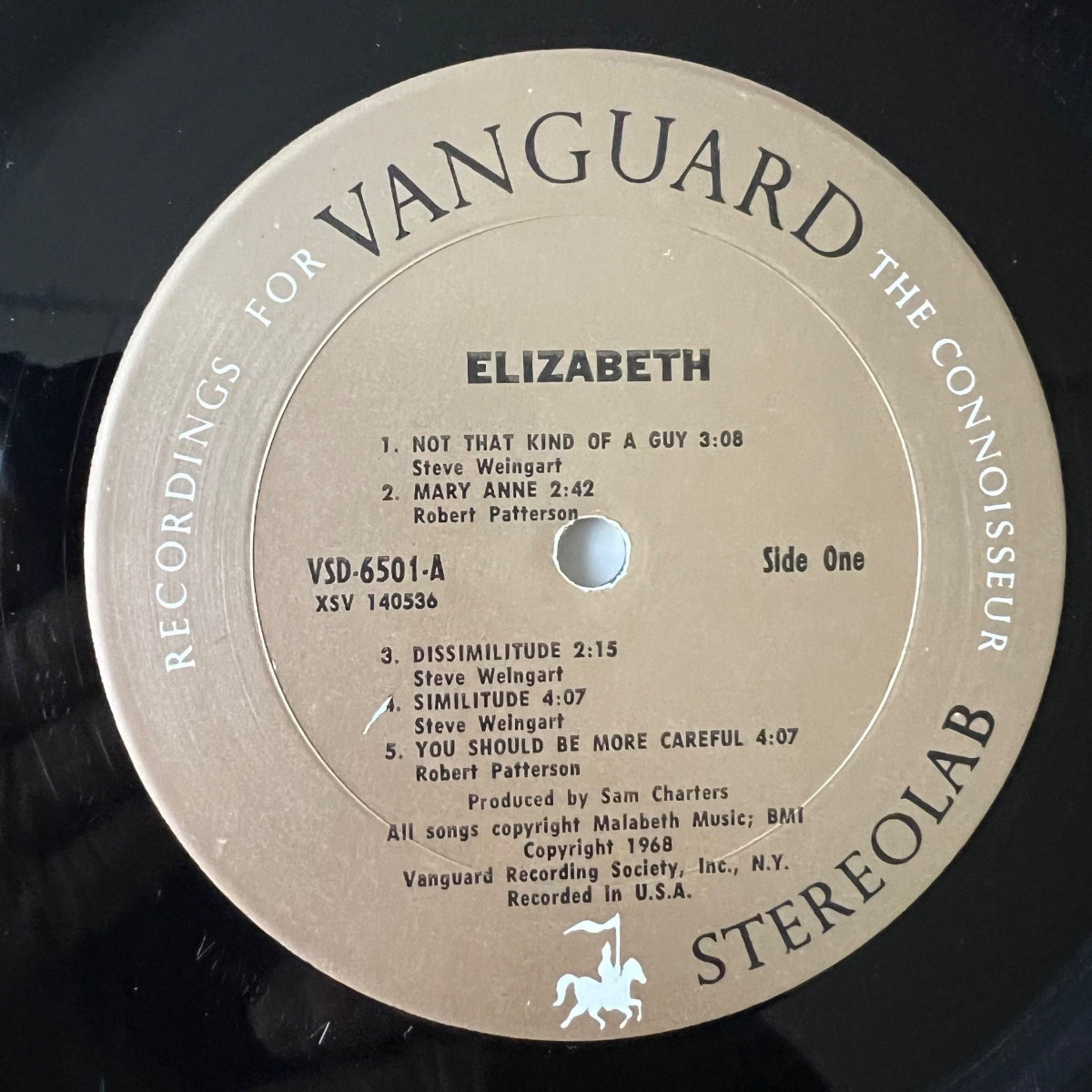 Elizabeth - Same / US Press. RE from 1968 - (M-/VG++)