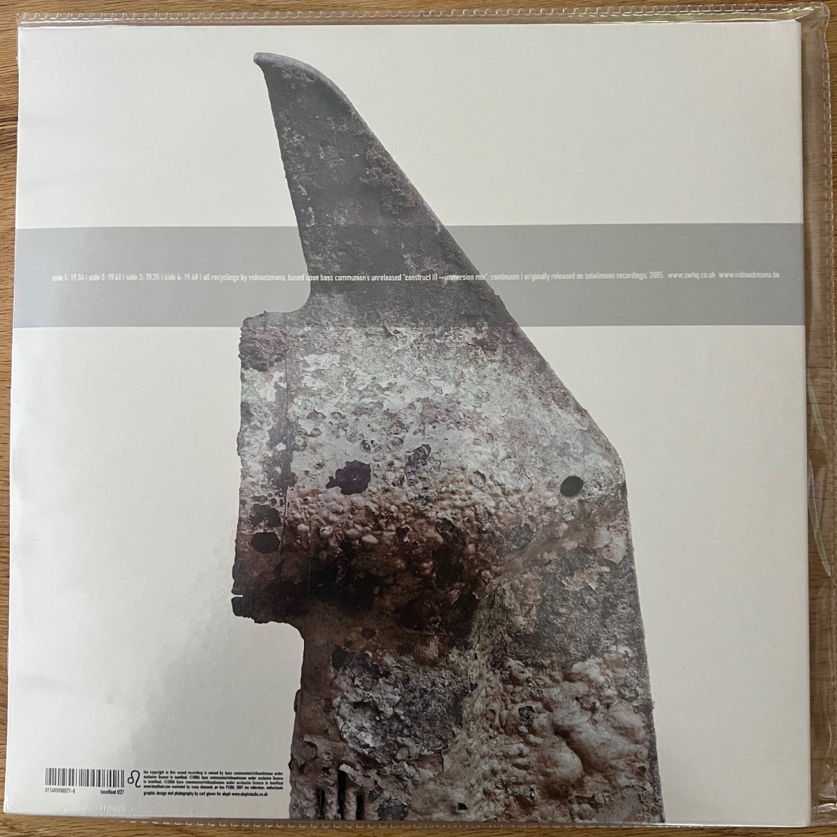 Continuum, Bass Communion, Vidnaobmana - Continuum Recycl. Vol. 1/ 2 LP - 1st NL Press. 2006 - (Mint)