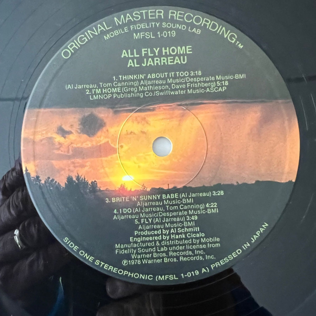 Al Jarreau - All Fly Home / Audiophile MFSL 1979 - (M-/VG++)