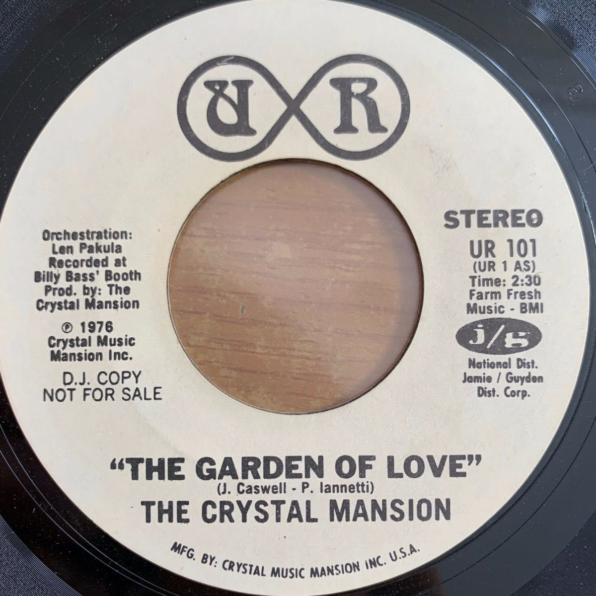 Crystal Mansion - The Garden Of Love / US-Promo 1976 - (M-/Neutral)