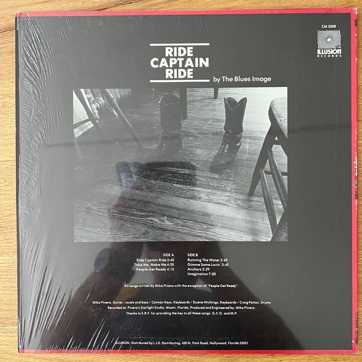 Blues Image - Ride Captain Ride / 1. US-Press. 1977 - (M-/M-)