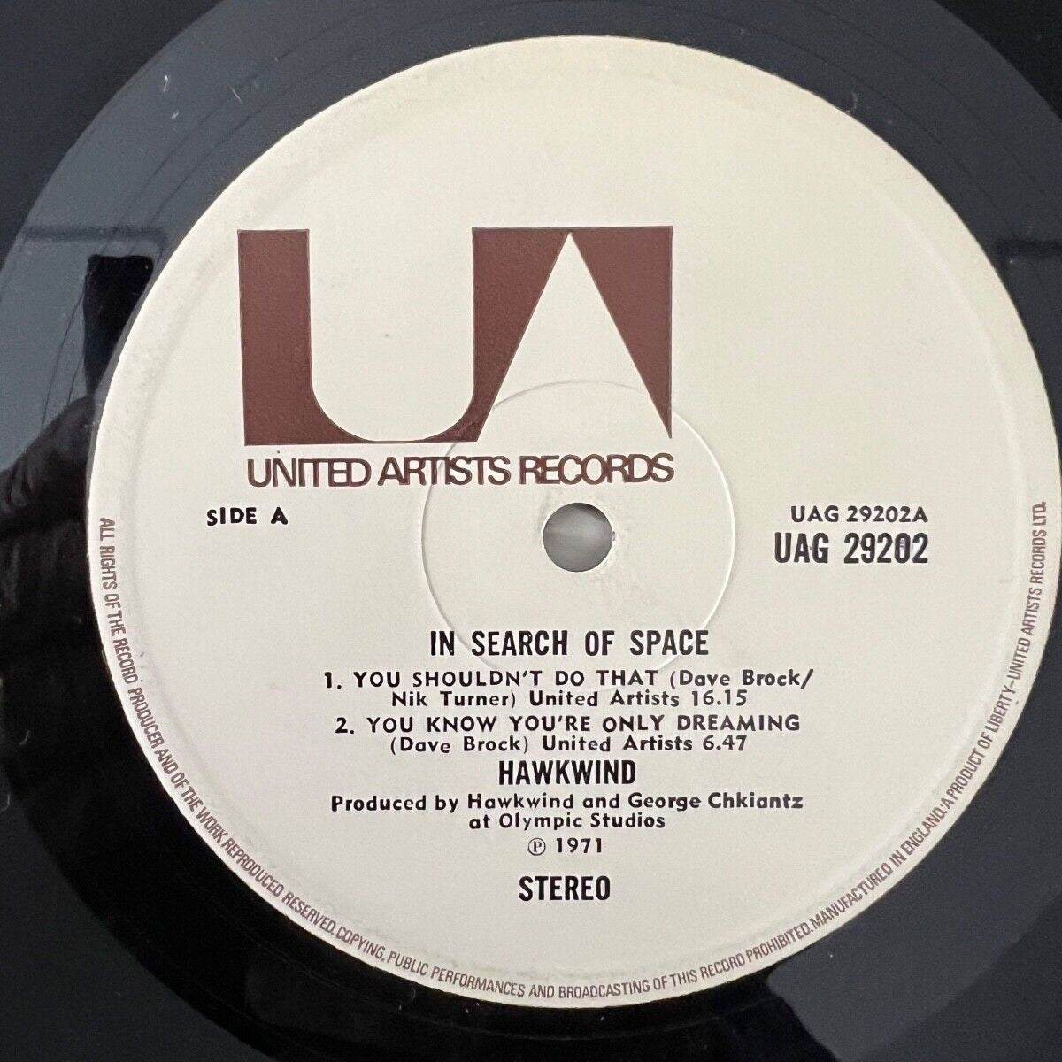 Hawkwind - X In Search Of Space / 1. UK-Press. 1971 - (M-/VG+)