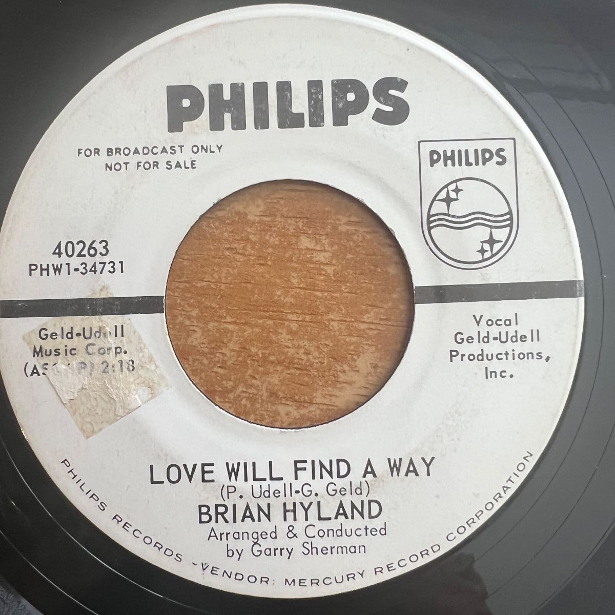 Brian Hyland - He Don't Understand You / US-Promo 1964 - (VG+/Neutral)