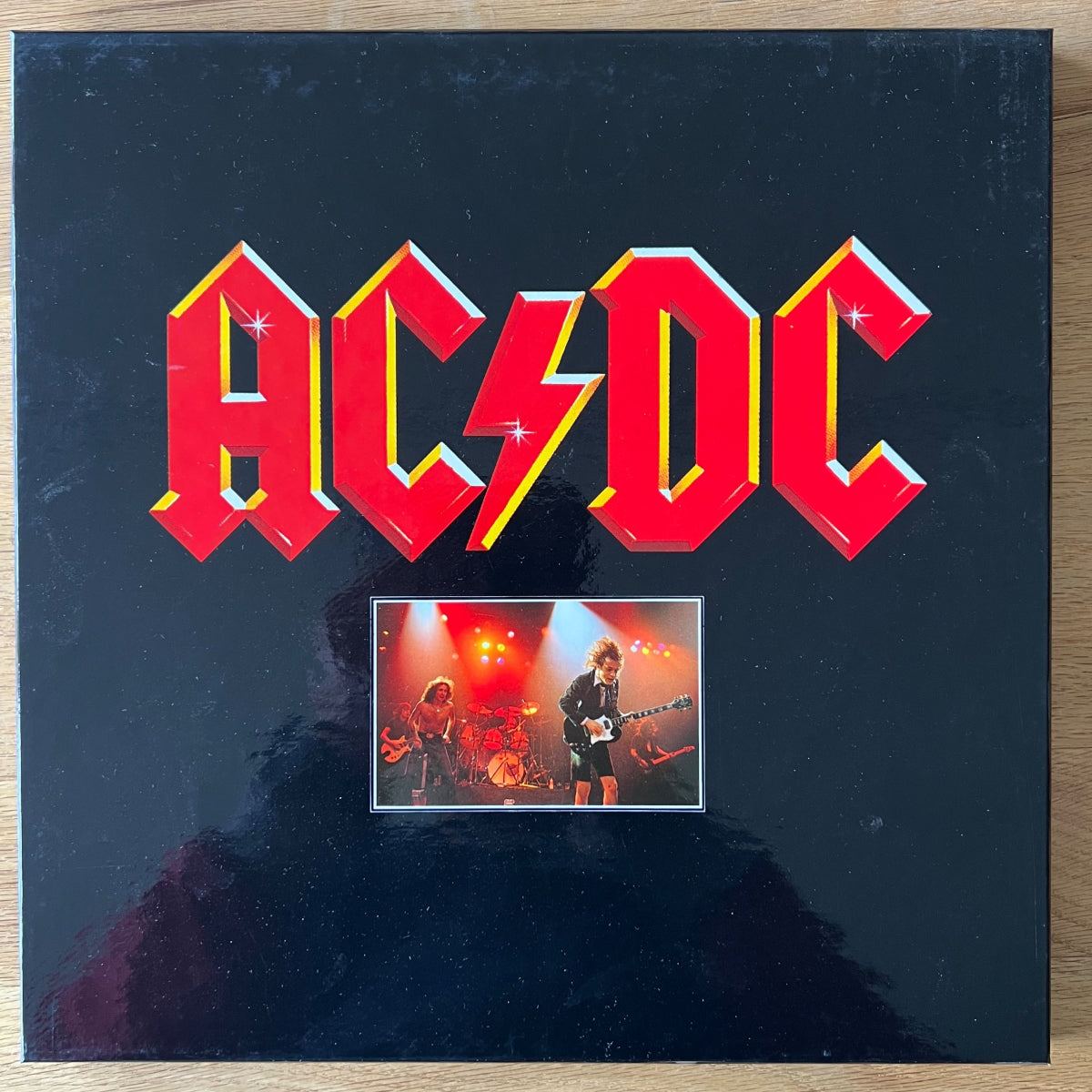 AC/DC - 3 Record Set / 1. D-Press. 1981 incl. 7" & Poster & Single Puck - (M-/VG++)