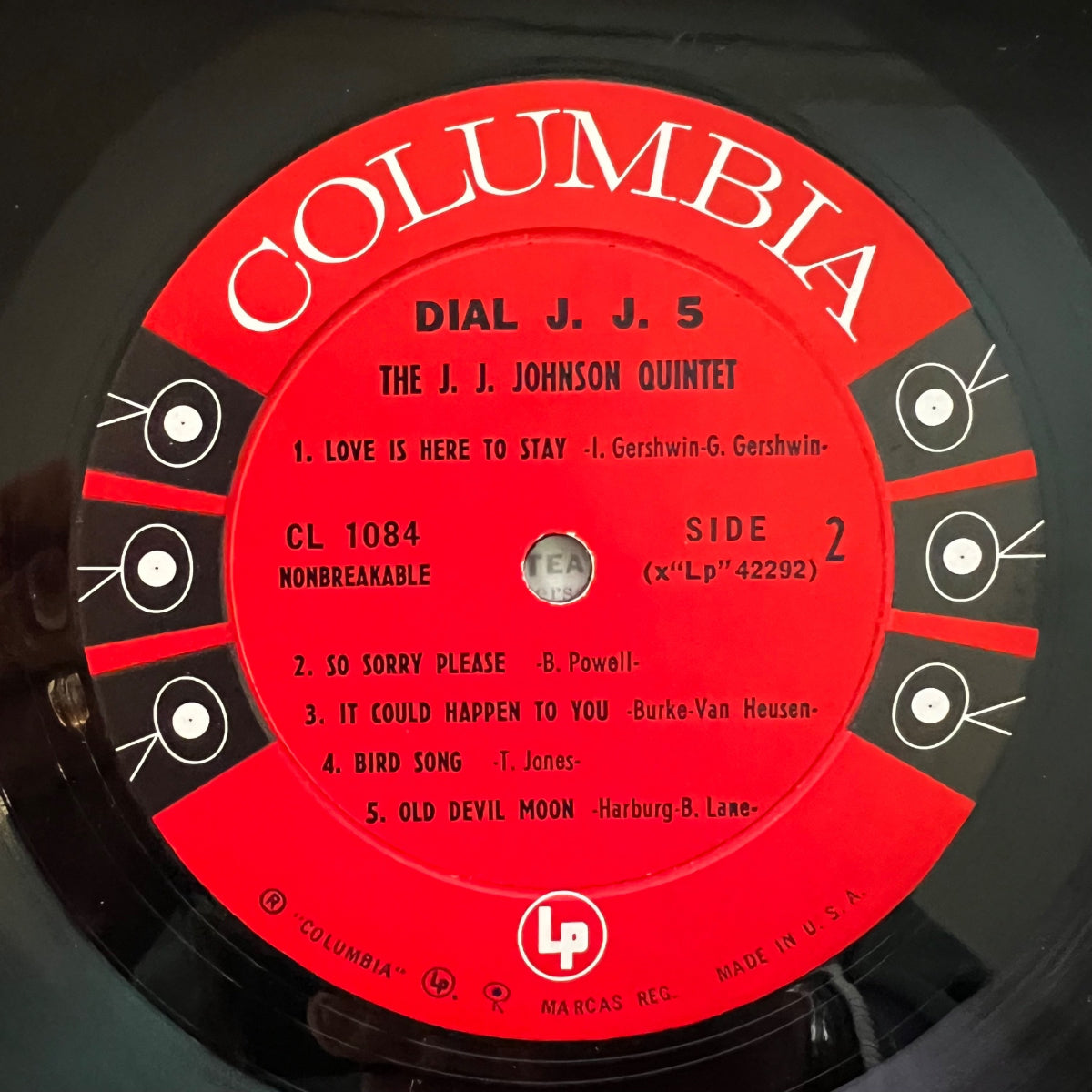 J. J. Johnson Quintet - Dial J. J. 5 / 1. US-Press. 1958 - (M-/VG++)