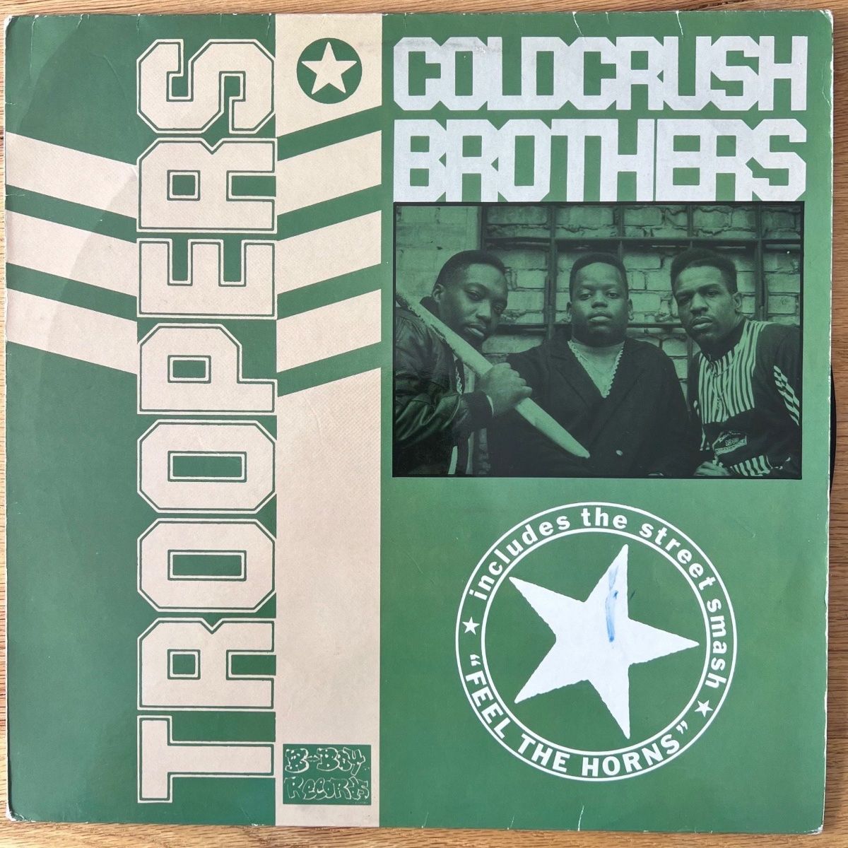 Cold Crush Brothers - Troopers / 1. D-Press. 1988 - (VG+/VG+)