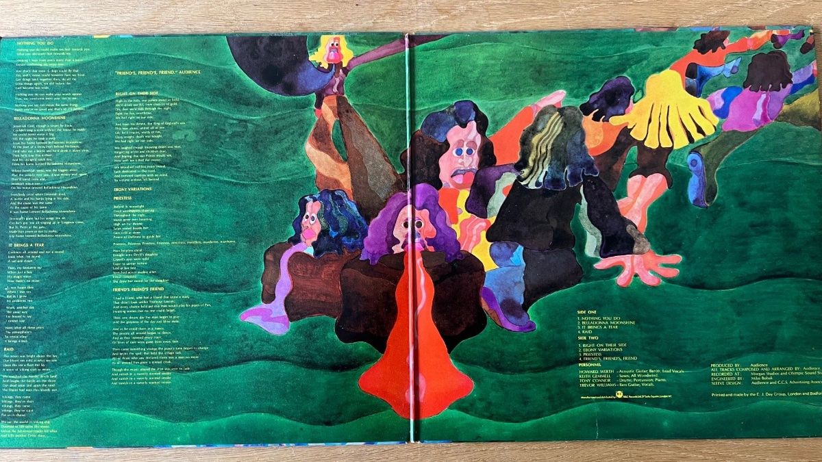 Audience - Friend's Friend's Friend / 1. UK Press. 1970 - (M-/M-)