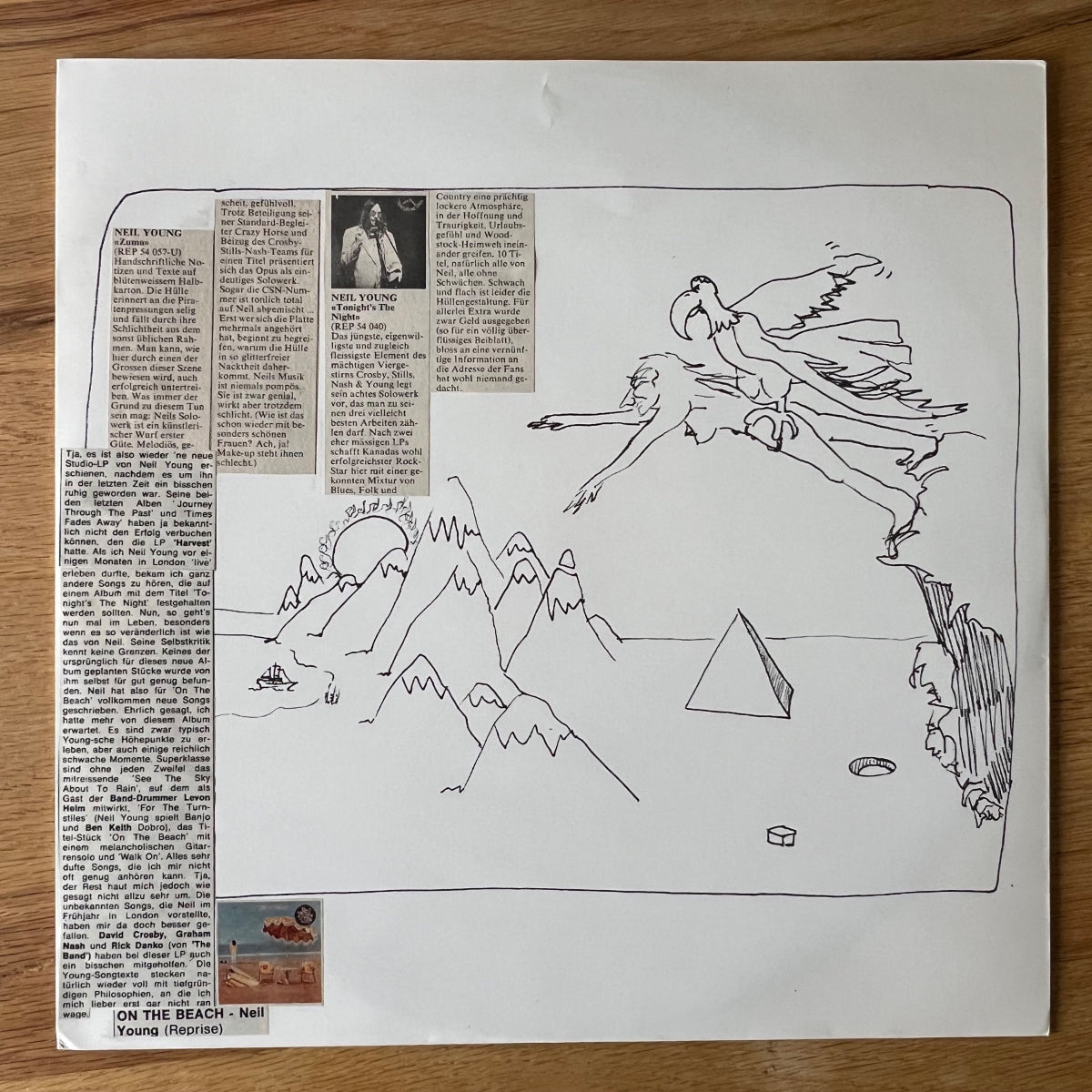 Neil Young - Zuma / 1. D-Press. 1975 - (M-/VG++)