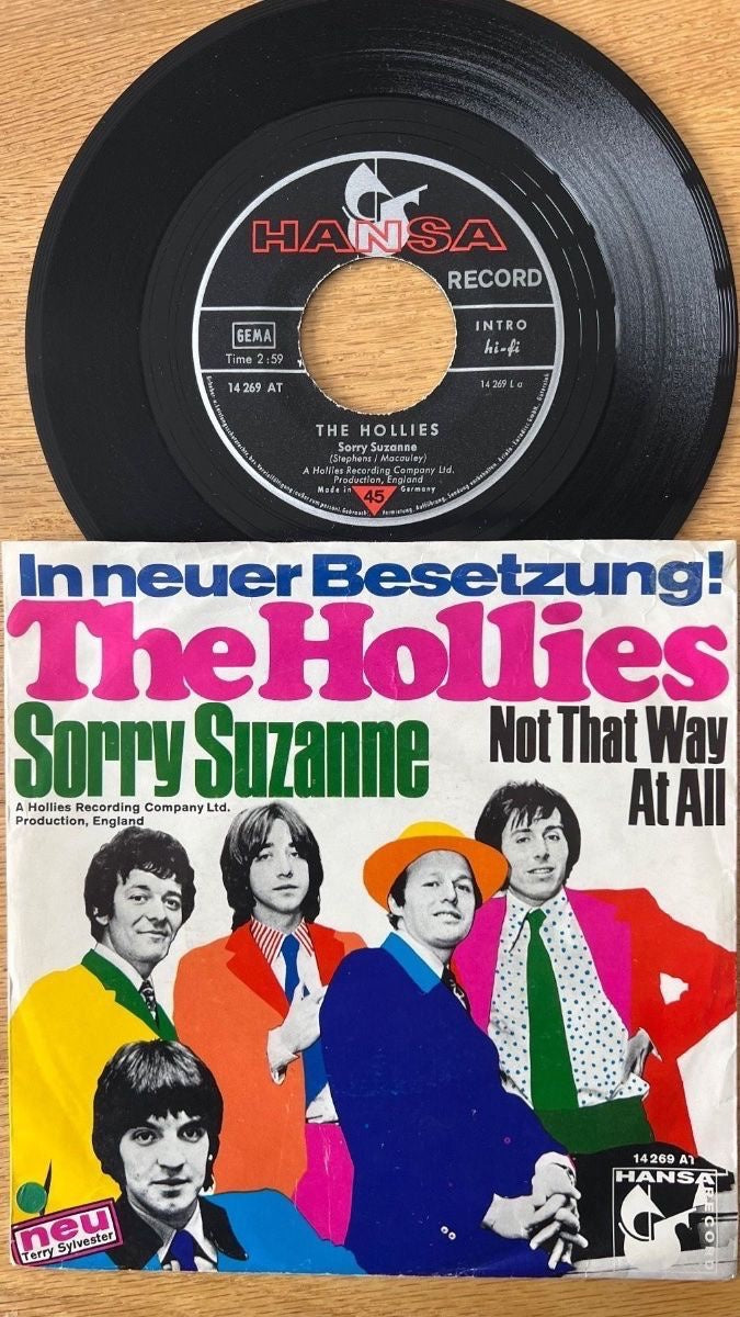 Hollies - Sorry Suzanne / 1. D-Press. 1969 - (VG++/VG++)