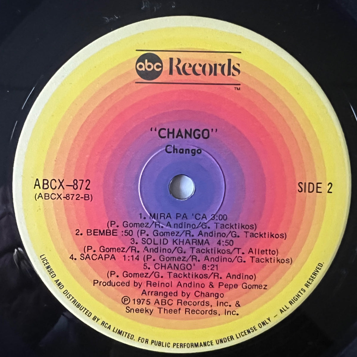 Chango - Same / 1. US-Press. 1975 - (VG++/VG)