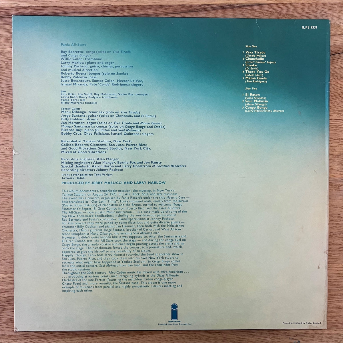 Fania All-Stars - Same / 1st UK Press. 1975 - (M-/VG++)