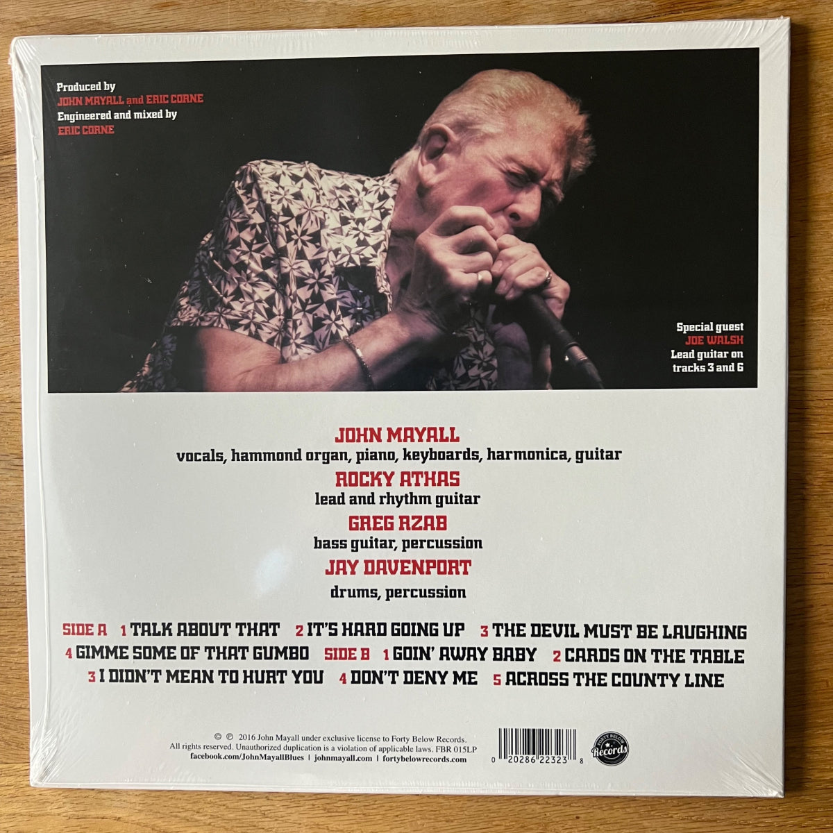 John Mayall - Talk About That / 1. UK-Press. 2017 - (Mint & Sealed)