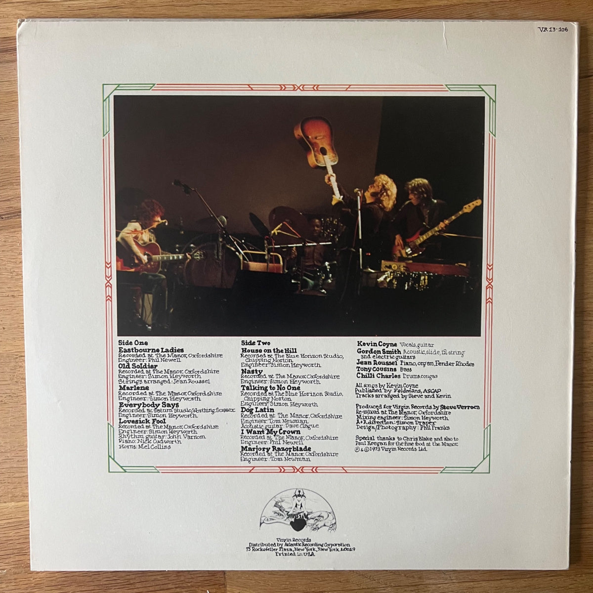 Kevin Coyne - Marjory Razorblade / 1. US-Press. 1973 - (M-/VG++)