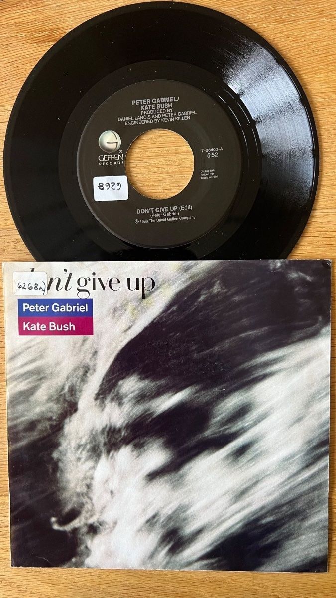 Peter Gabriel / Kate Bush - Don't Give Up / 1. US-Press 1987 - (M-/VG++)
