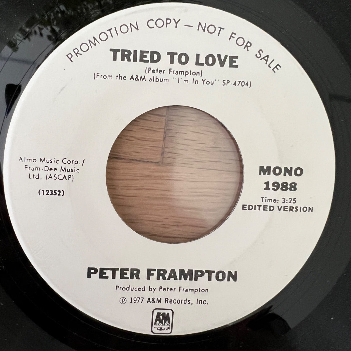 Peter Frampton - Tried To Love / US-Promo 1977 - (M-/Neutral)