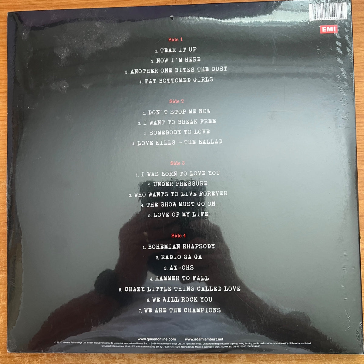 Queen & Adam Lambert / 2 LP - 1st EU Press. 2020 - Limited Edition - Red Vinyl - (Mint & Sealed