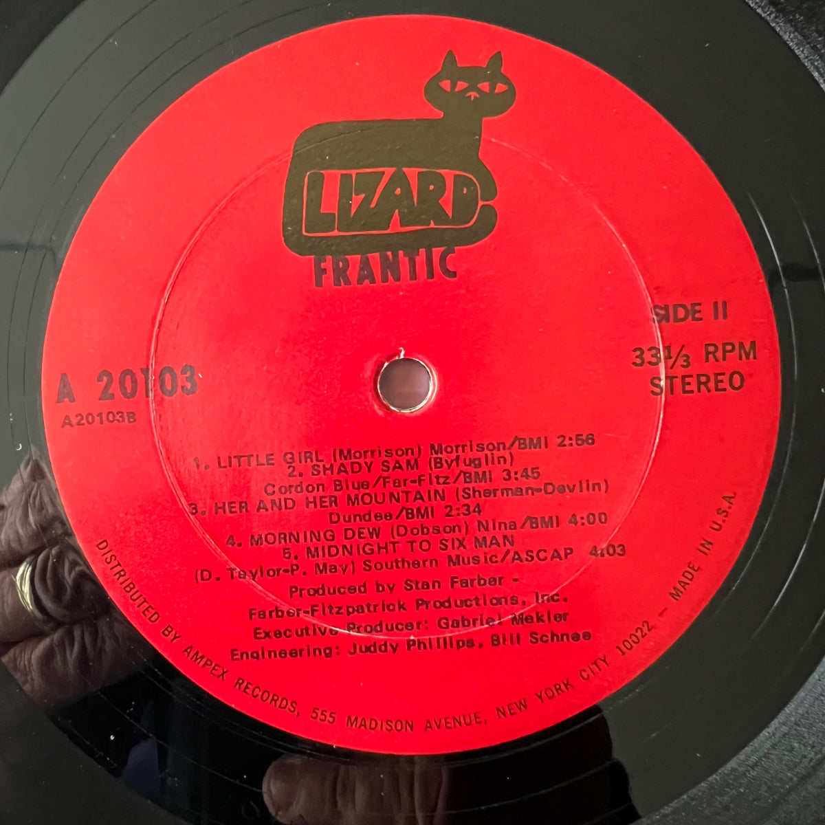 Frantic - Conception / 1. Presse américaine. 1970 - (M-/VG+)