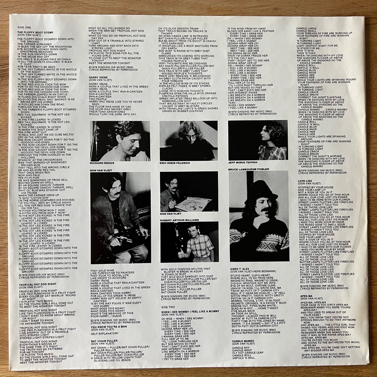 Captain Beefheart & The Magic Band - Shiny Beast / 1st US Press. 1978 - (M-/M-)