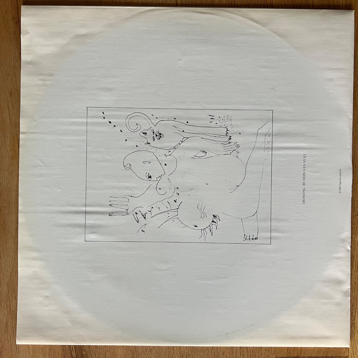 Captain Beefheart & The Magic Band - Shiny Beast / 1. D-Press. 1980 - (M-/M-)