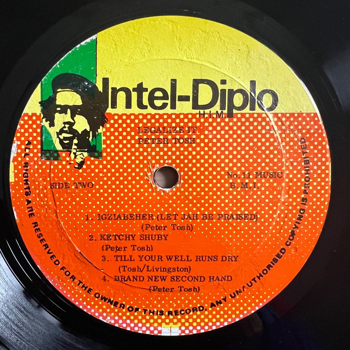 Peter Tosh - Legalize It / 1. Jamaica-Press. 1976 - (M-/VG++)