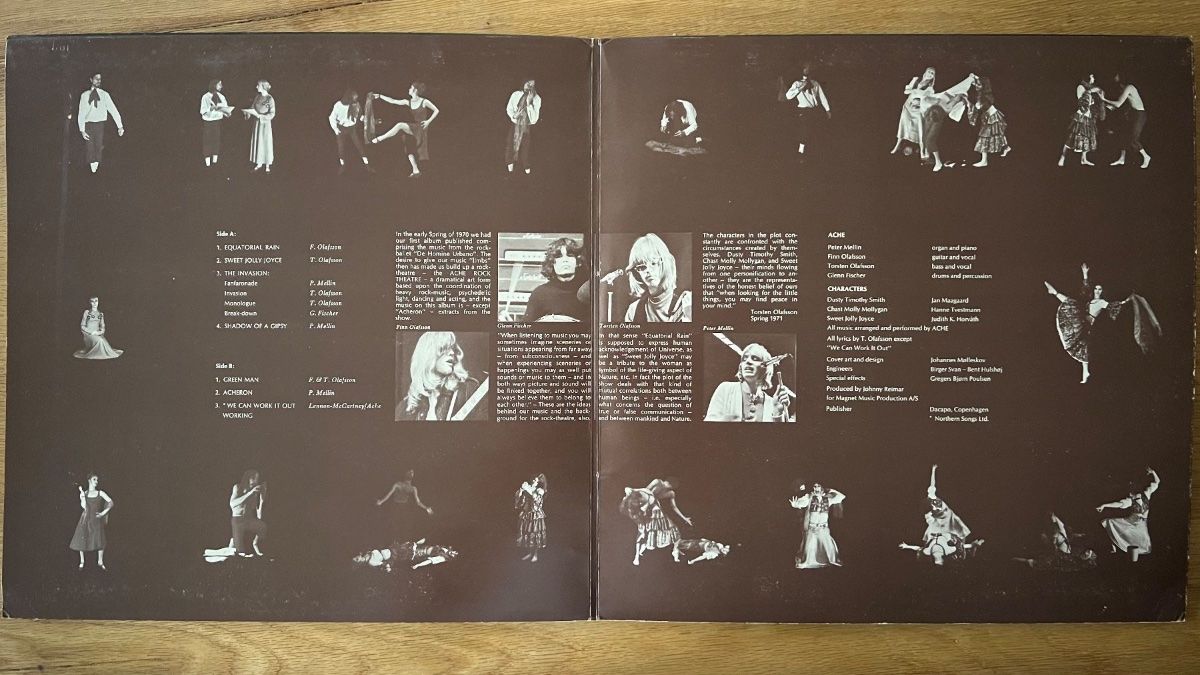 Ache - Green Man / 1. Denmark-Press. 1971 (VG++/VG++)