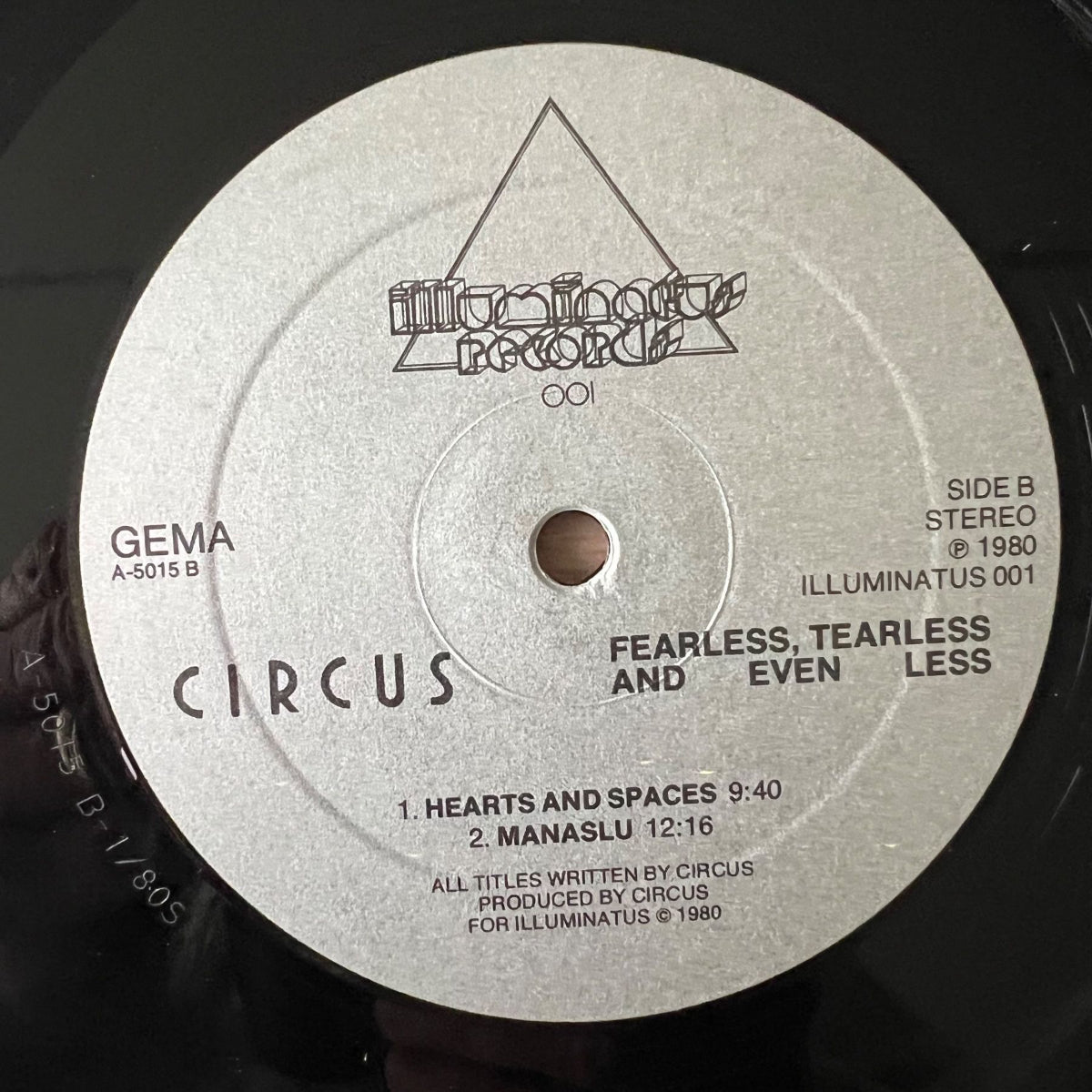 Circus - Fearless Tearless And Even Less / 1. D-Press. 1980 - (M-/VG++)