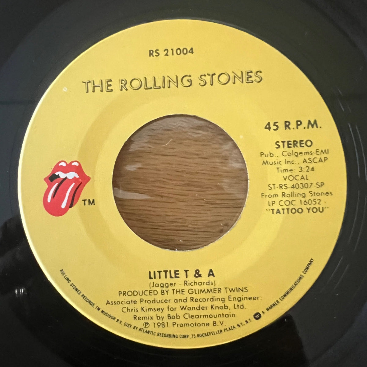 Rolling Stones - Waiting On A Friend / 1. US-Press. 1981 - (M-/VG++)