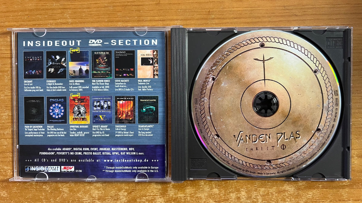 Vanden Plas - Christ 0 / CD - 1. D-Press. 2006 - (M-/M-)