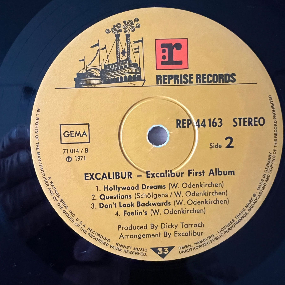 Excalibur - The First Album / 1. D-Press. 1972 - (VG++/VG++)