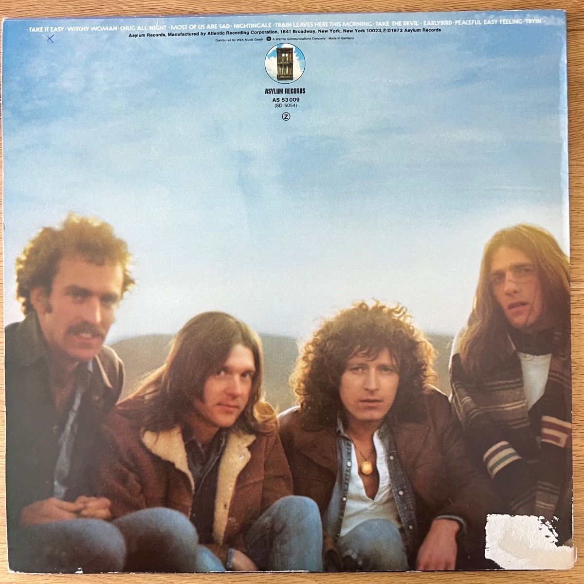 Eagles - Same / Pressage allemand. 1976 - (M-/VG+)