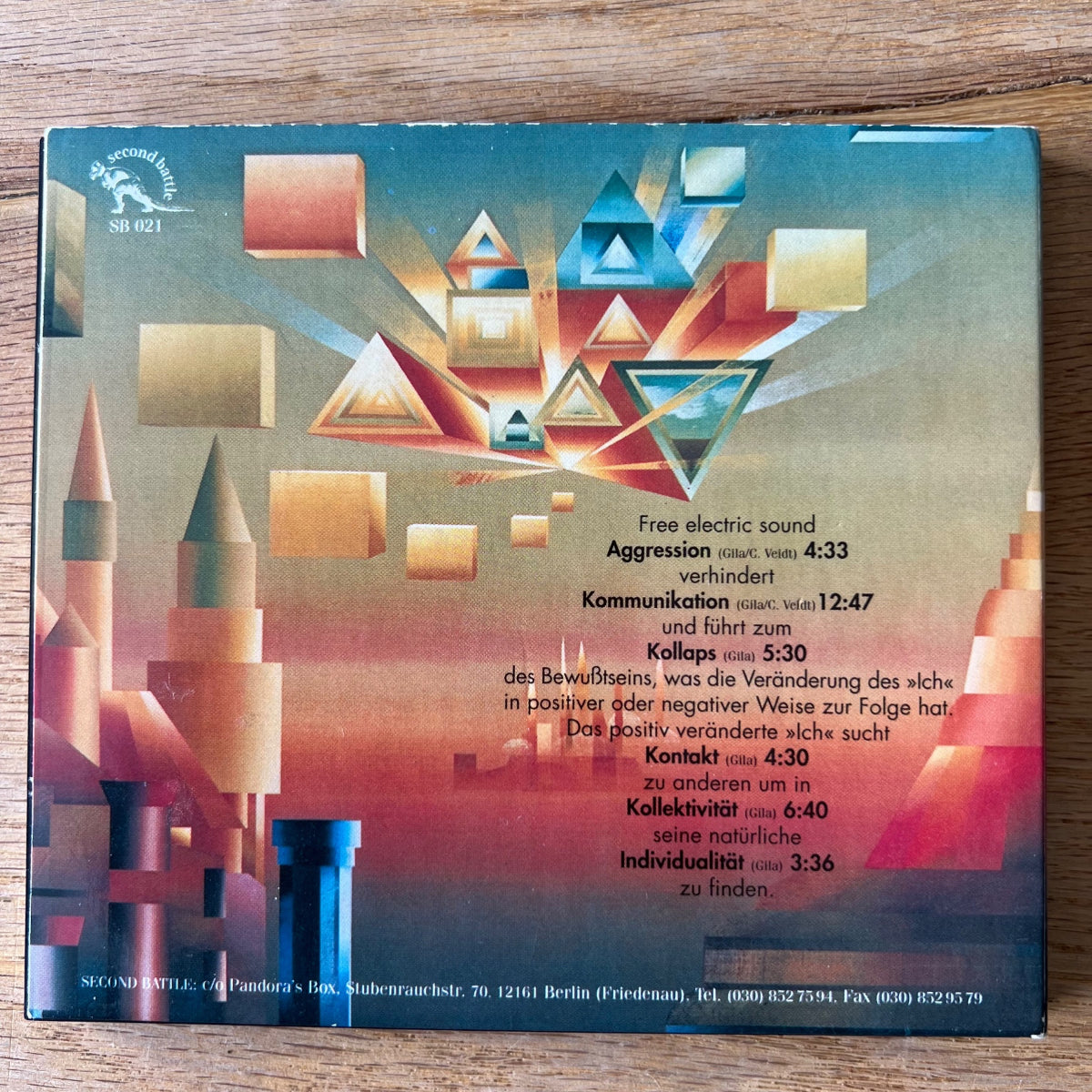 Gila - Same / CD - D-Press. 1997 - Digipak incl. poster - (M-/VG++)