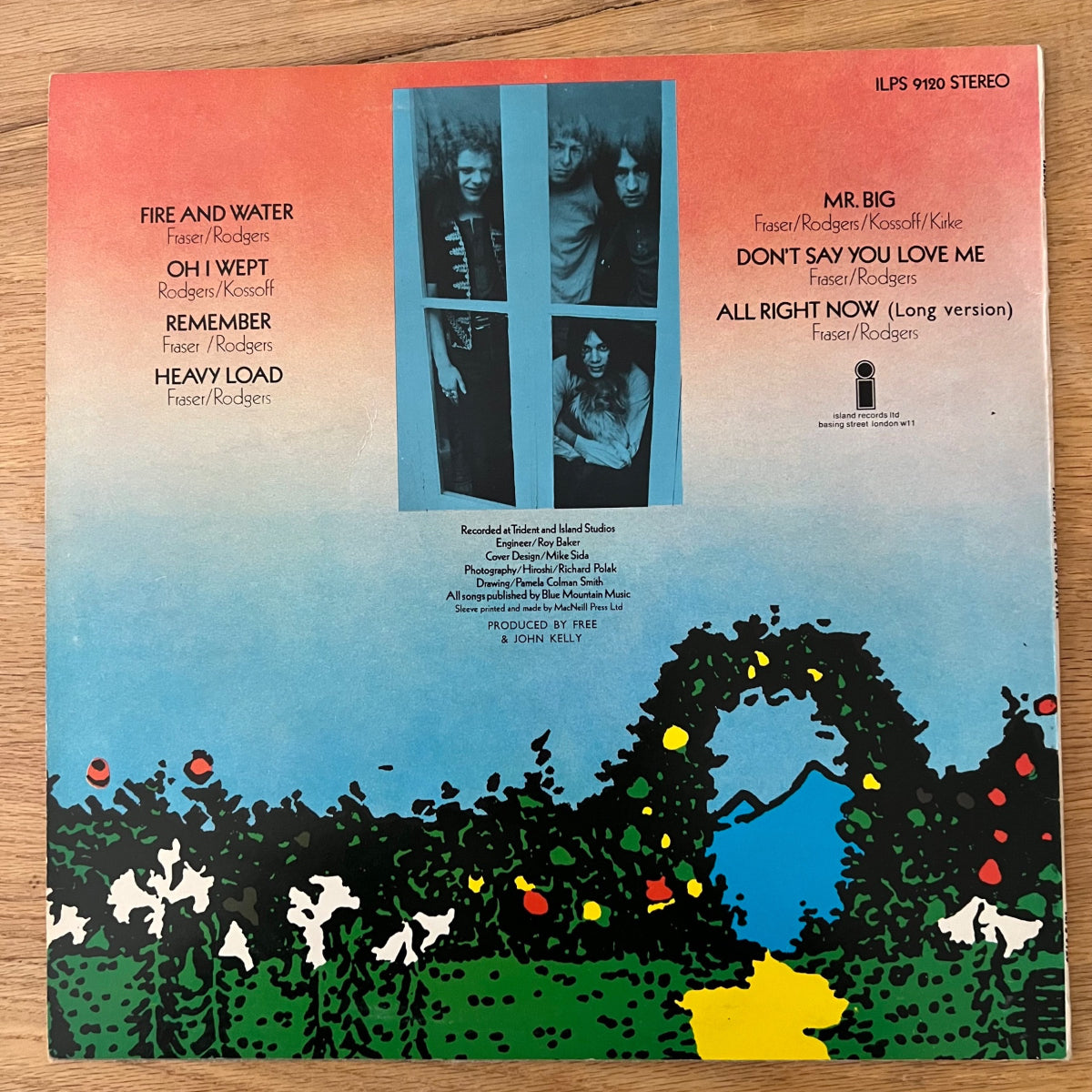 Libre - Feu et Eau / 1re édition britannique. 1970 - (M-/M-)