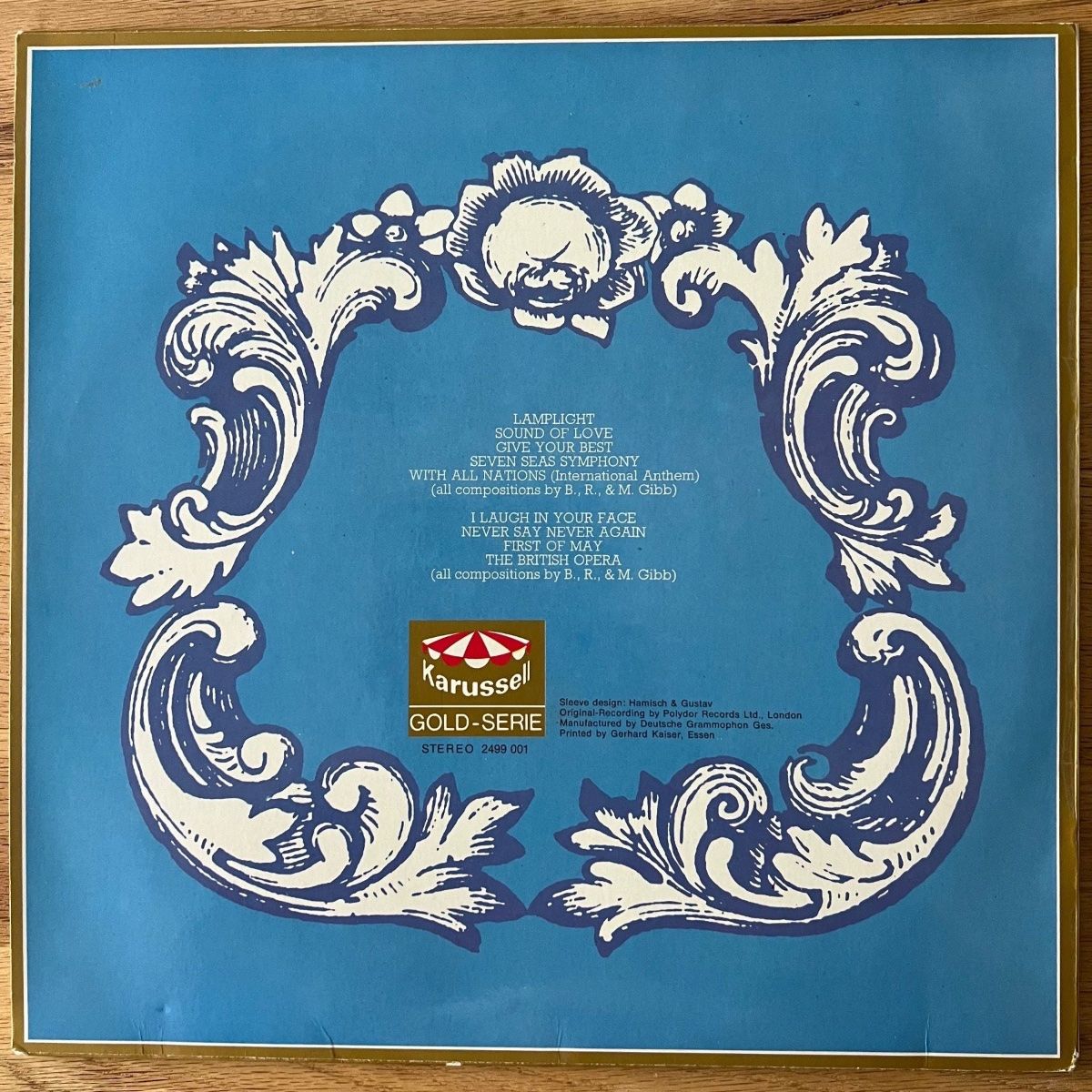 Bee Gees - Sound Of Love / 1. D-Press. 1970 - (M-/VG++)