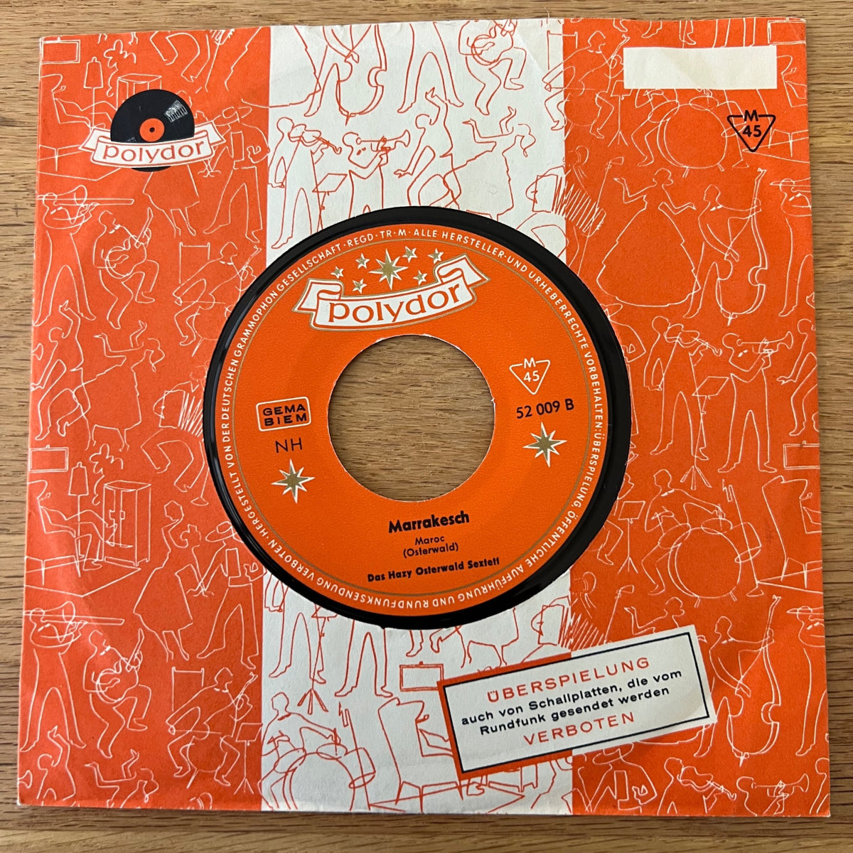 Hazy Osterwald Sextett - O' Maroc / 1. D-Press. 1963 - (M-/VG++)