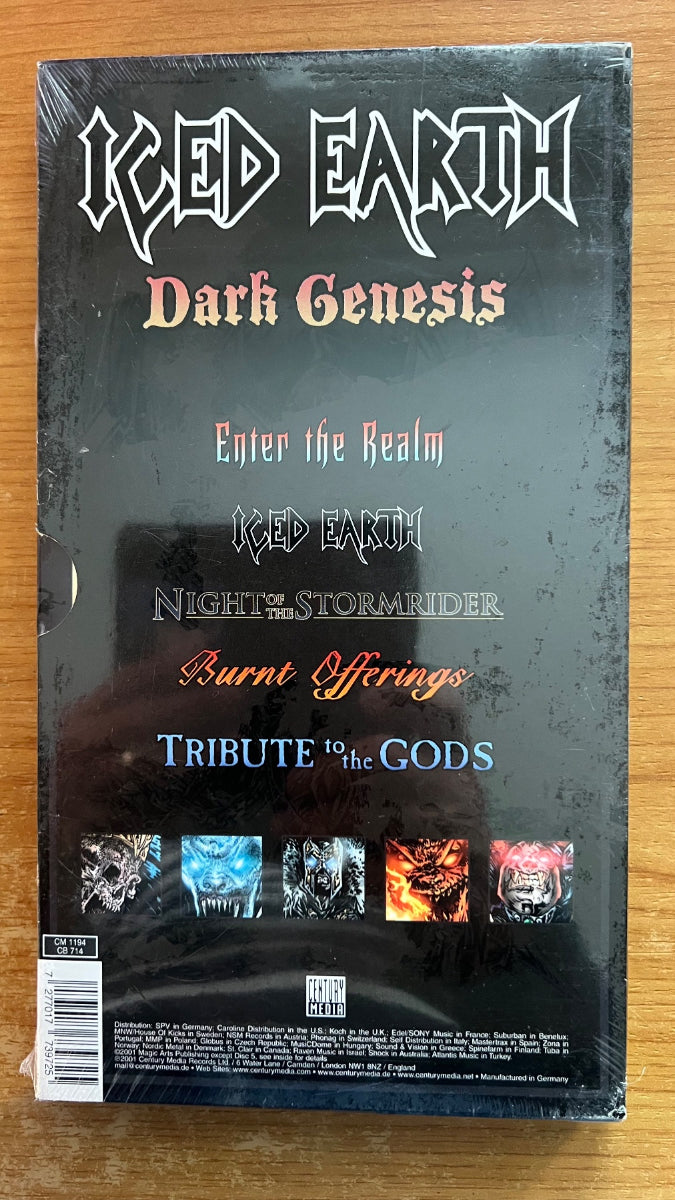 Iced Earth - Dark Genesis / 5 CD-Box - 1. D-Press. 2001 - (Mint & Sealed)