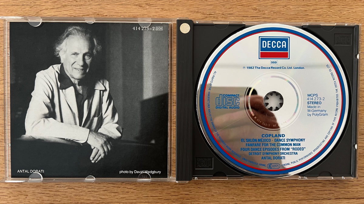 Copland, Detroit Symph. Orch. - El Salon Mexico.../ CD 1985